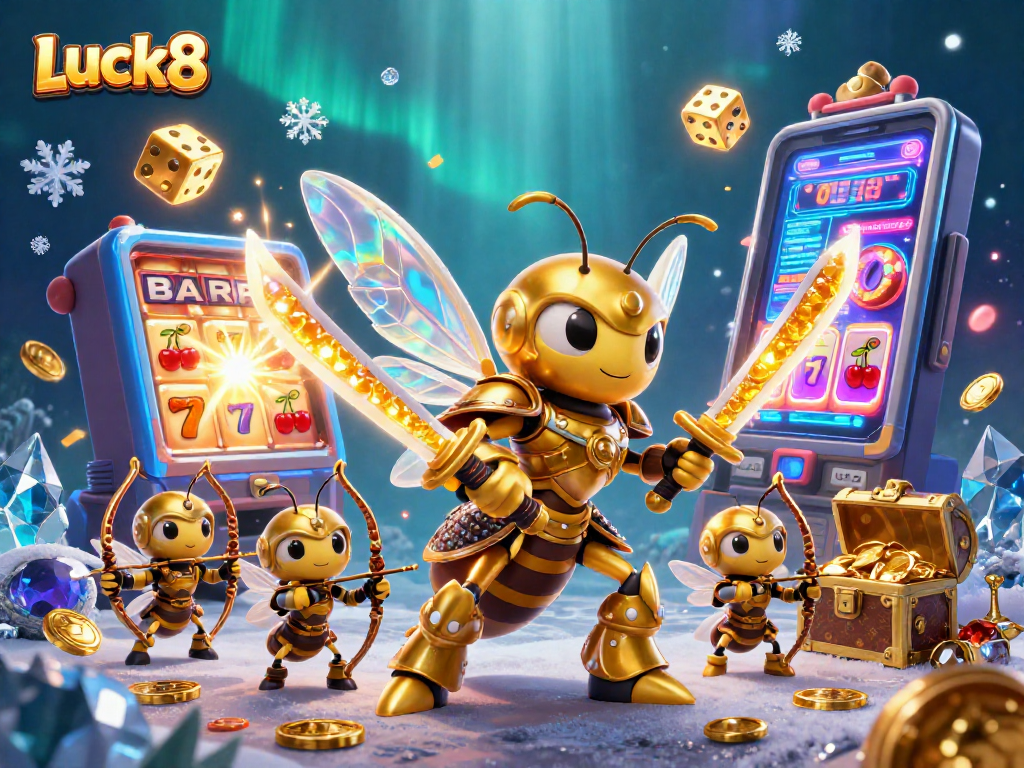 Engage with Luck8's immersive casino games featuring colorful jackpots and lively characters.