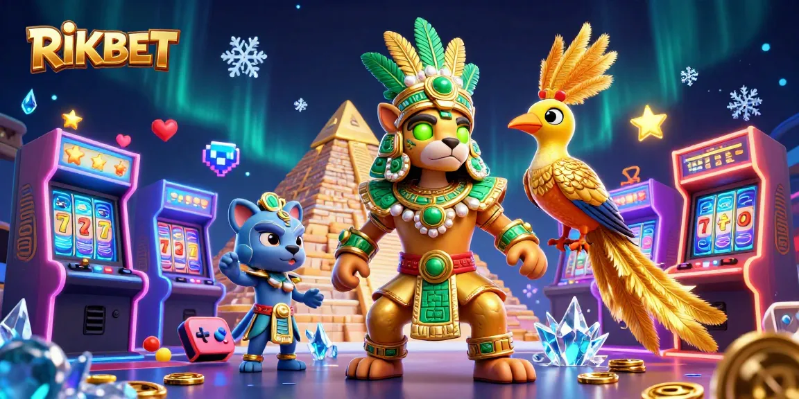 RIKBET offers a thrilling casino experience with vibrant arcade elements and stunning visuals.