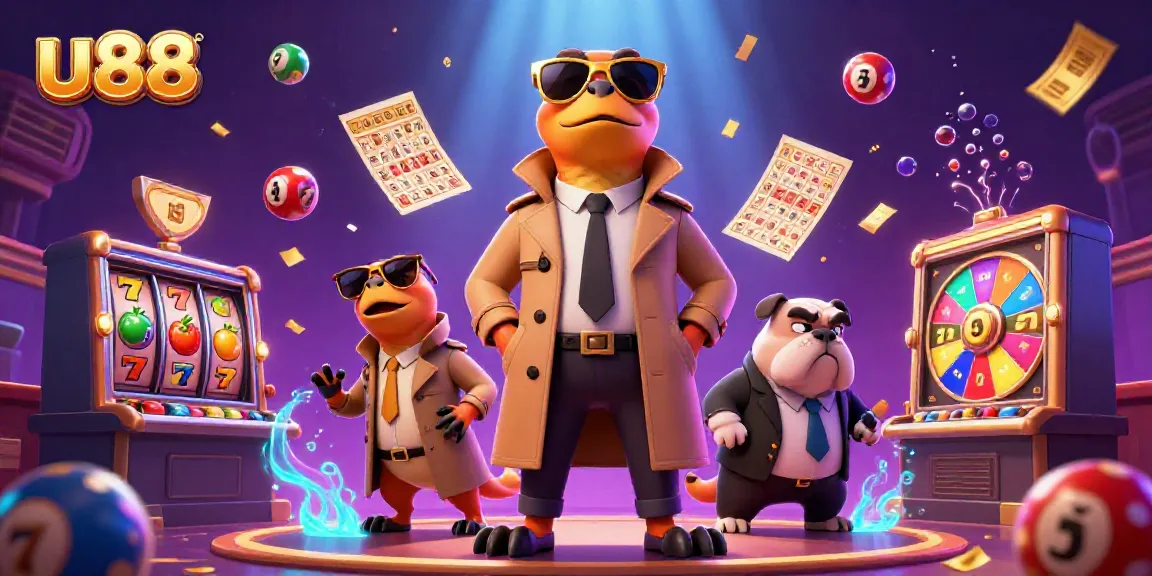 Experience excitement at u88 with raptors in a trench coat attempting to access a VIP casino.