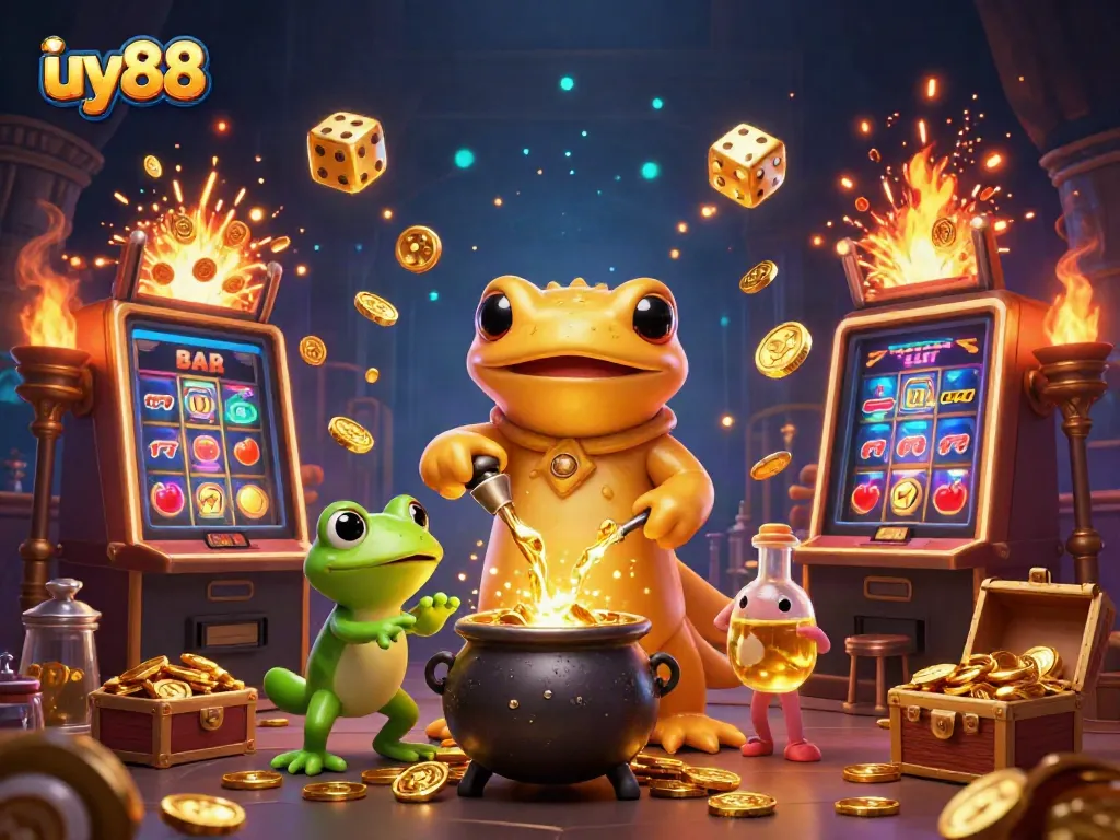 Play slots, win coins, and enjoy the vibrant atmosphere at uy88 casino!