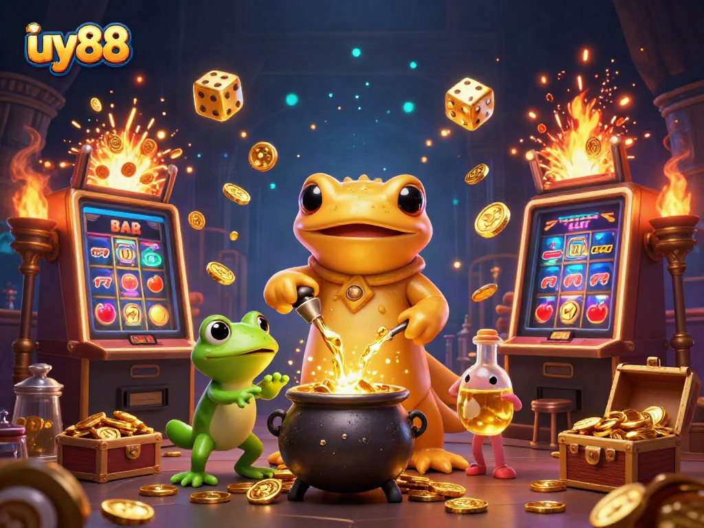 Play slots, win coins, and enjoy the vibrant atmosphere at uy88 casino!